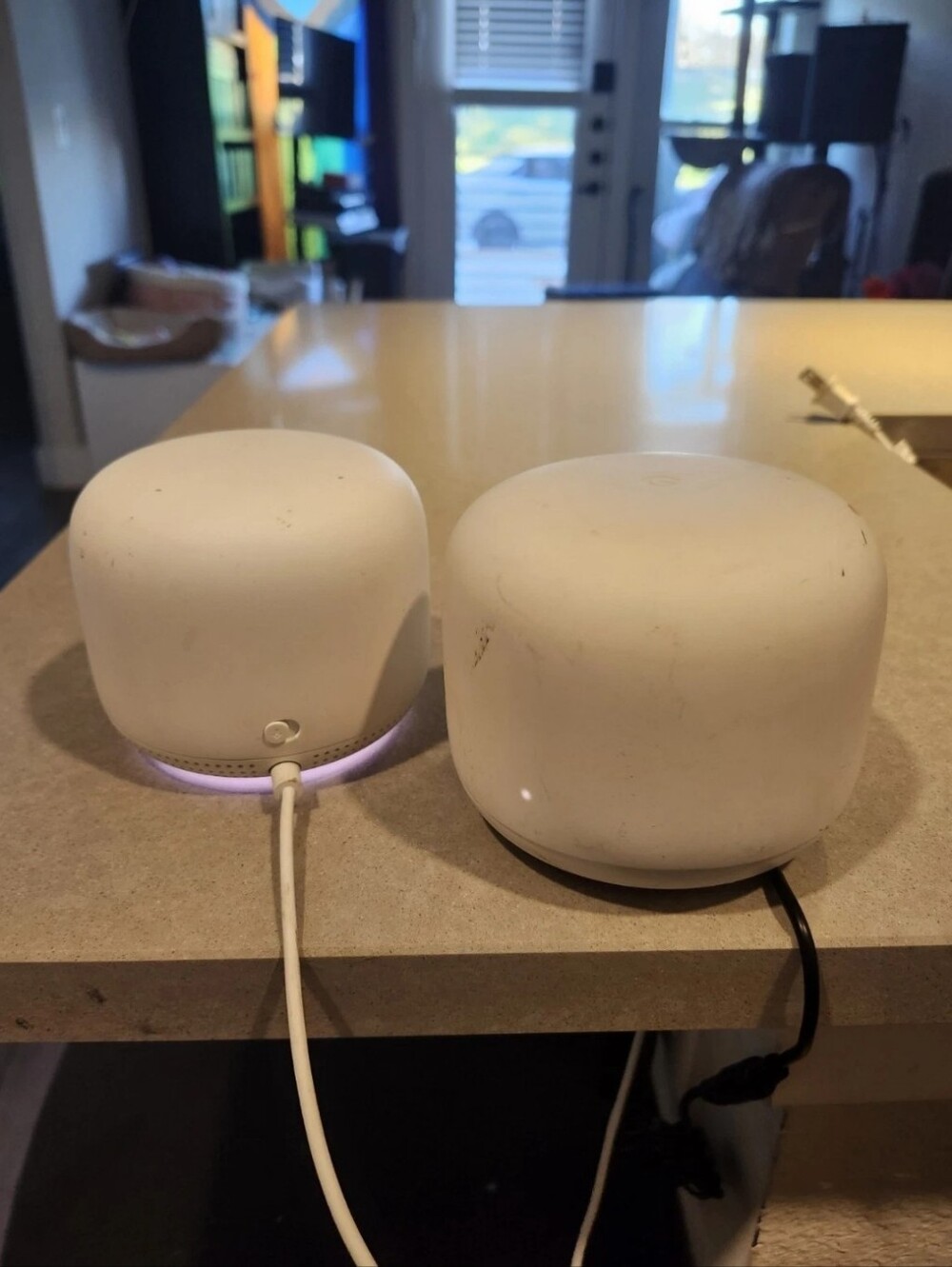 Google Nest Wifi Router and Point - Snow/Mist